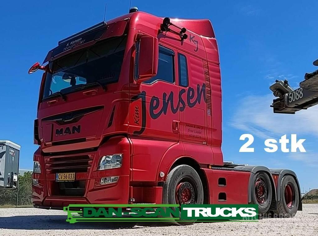 MAN 2stk TGX 26.510 pusher Truck Tractor Units