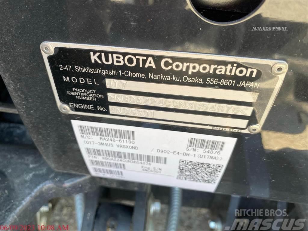 Kubota U17 Mini excavators < 7t