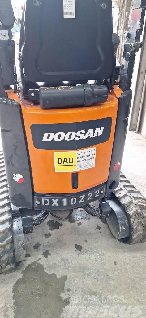 Doosan DX 10Z Mini excavators < 7t