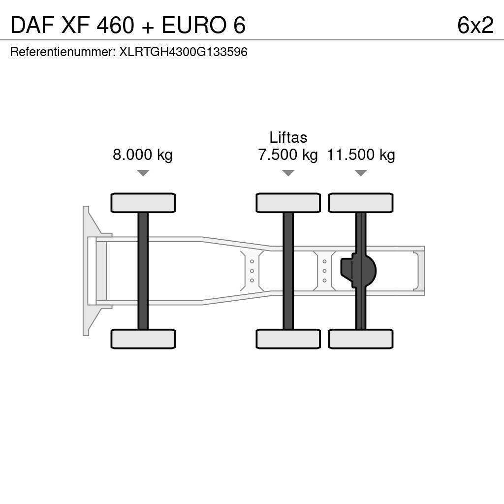 DAF XF 460 + EURO 6 Truck Tractor Units