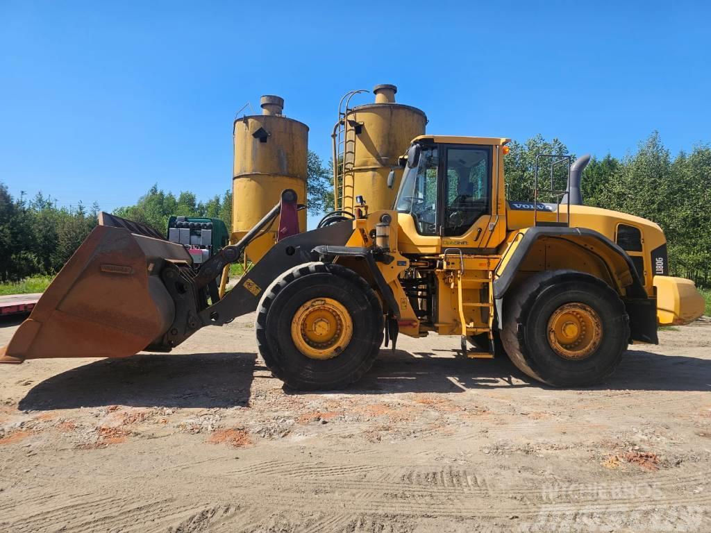 Volvo L180G capacity 6,1 m3 with weight / l150 l180 Wheel loaders