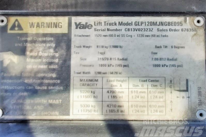 Yale GLP120MJ Other
