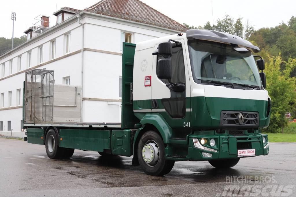 Renault D16.280 E6 ADR LBW Transport von Gas Flaschen Flatbed/Dropside trucks