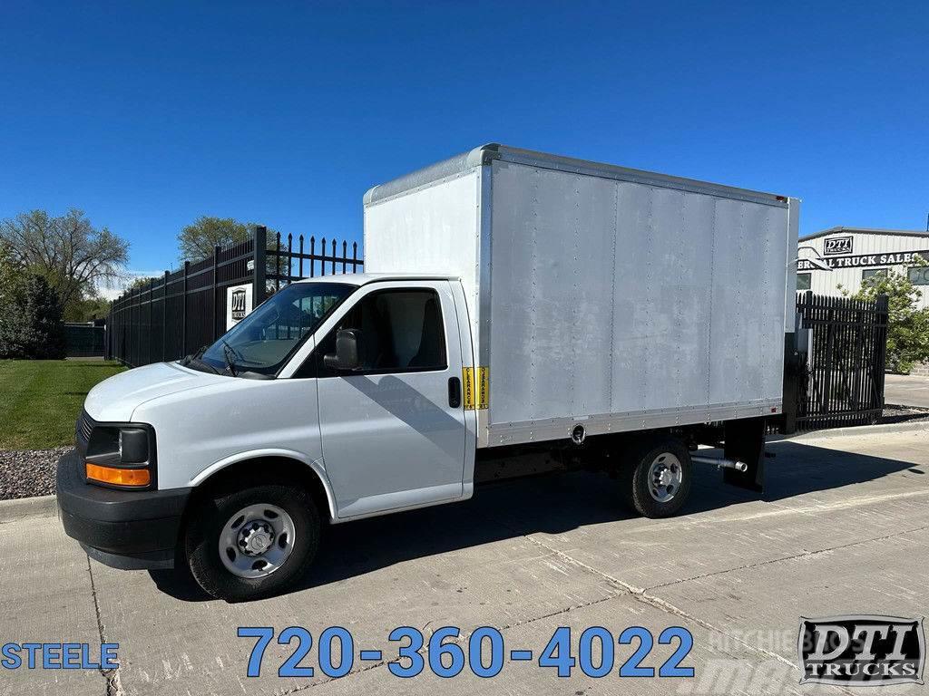 Chevrolet 3500 Express 12' Box Truck With Lift Gate Van Body Trucks