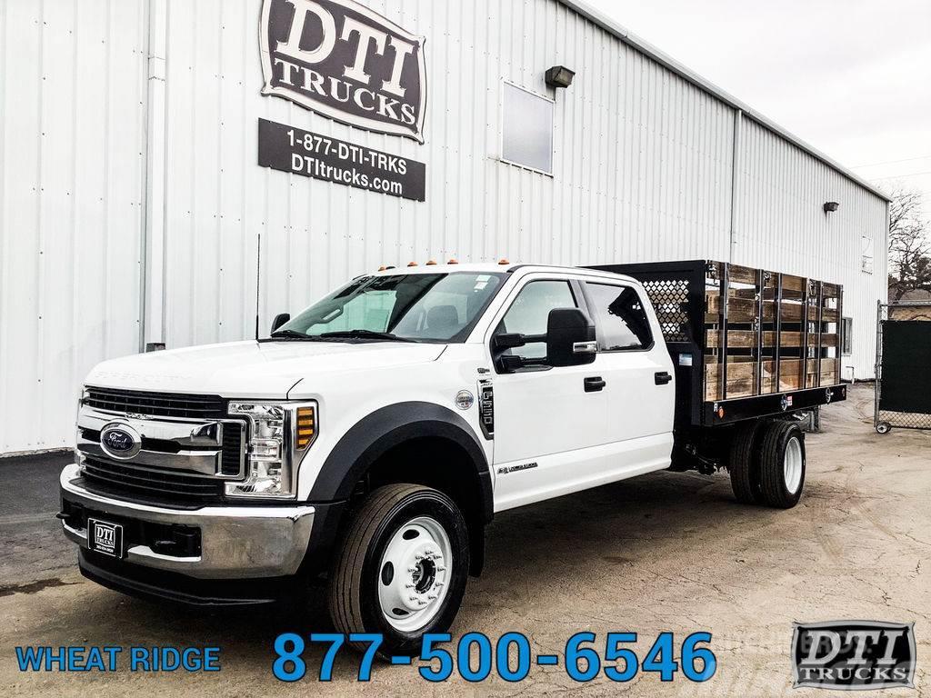 Ford F550 Flatbed Truck, Diesel, Auto, 4x4, 42 Sides Flatbed/Dropside trucks