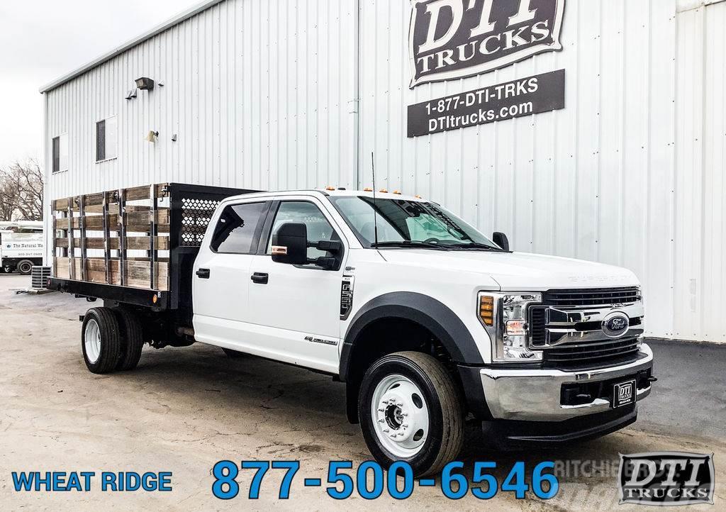 Ford F550 Flatbed Truck, Diesel, Auto, 4x4, 42 Sides Flatbed/Dropside trucks