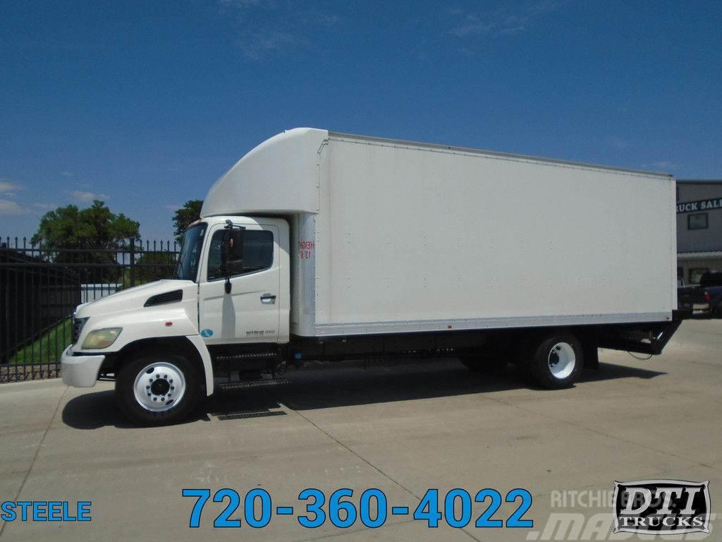 Hino 238 238 24' Box Truck With Lift Gate Van Body Trucks