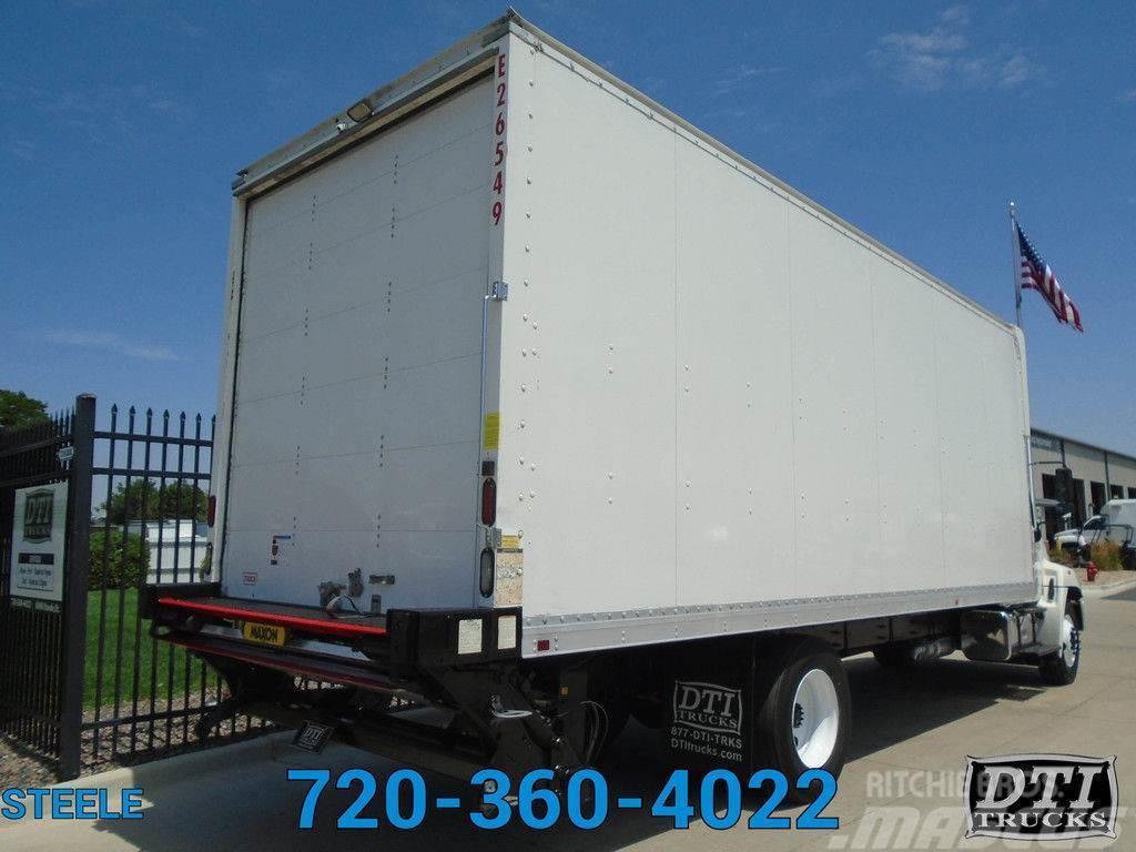 Hino 238 238 24' Box Truck With Lift Gate Van Body Trucks