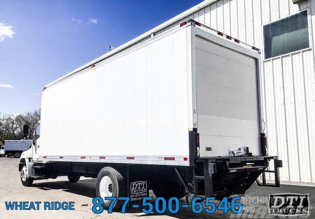 Hino 258, Diesel, Auto, 2,500 lbs Steel Liftgate, Van Body Trucks