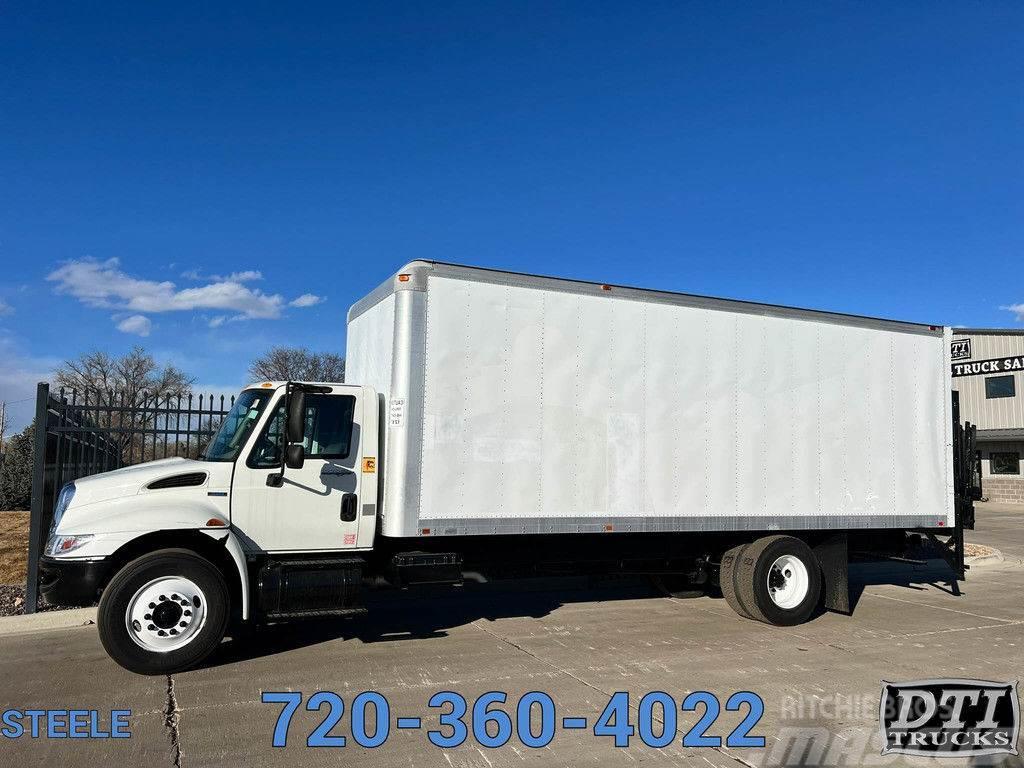 International 4300 24' Box Truck W/ Lift Gate Van Body Trucks