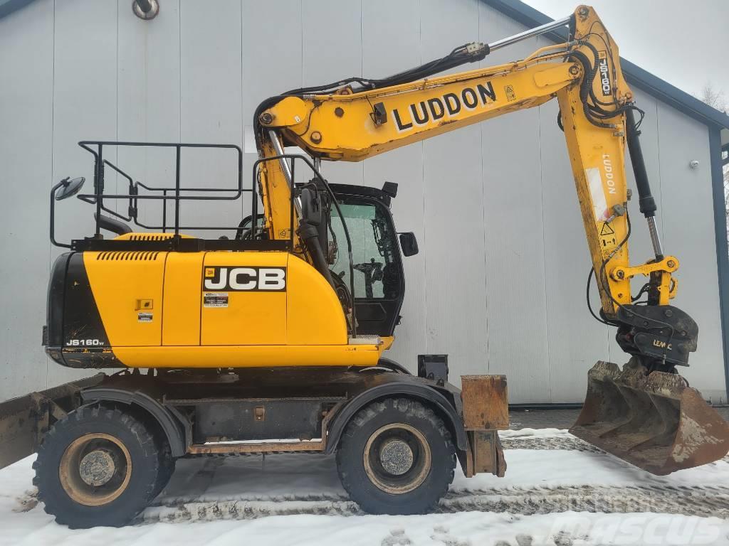 JCB JS 160 W Wheeled excavators