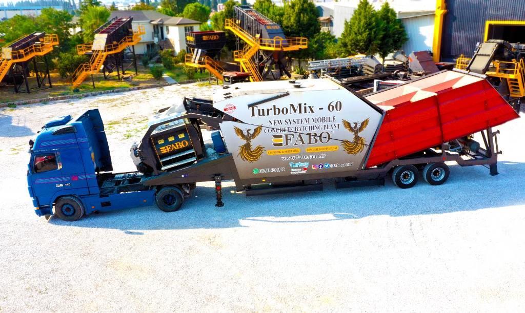  TURBOMIX-60 MOBILE CONCRETE MIXING PLANT Concrete spares & accessories