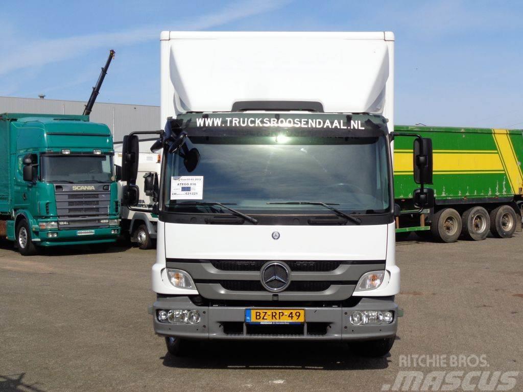 Mercedes-Benz Atego 816 + Euro 5 Van Body Trucks