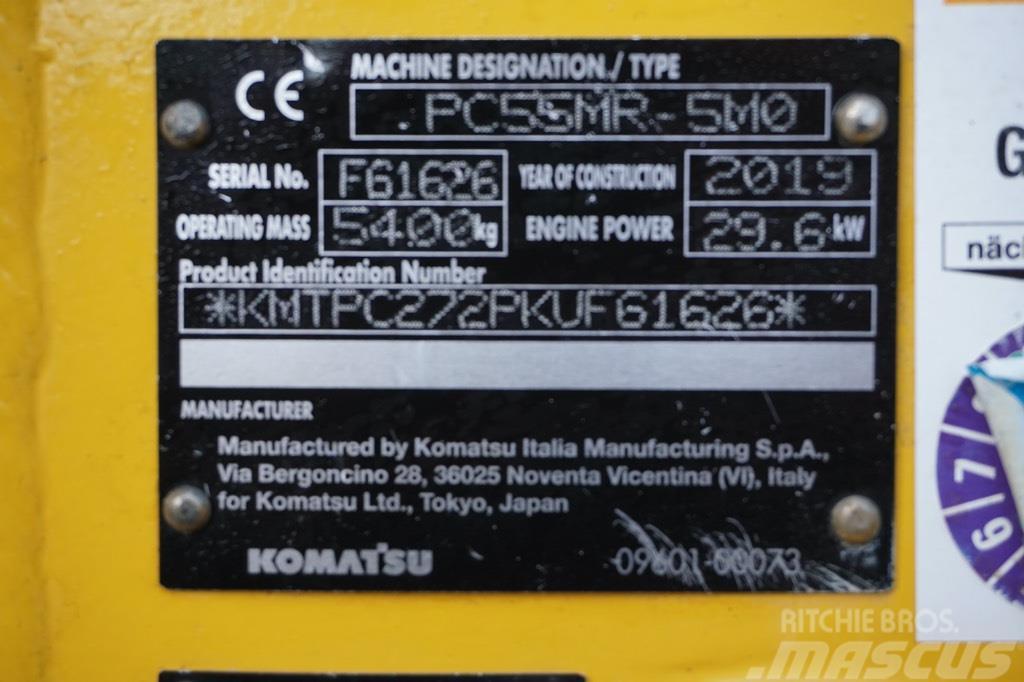 Komatsu PC55 MR-5M0 Mini excavators < 7t