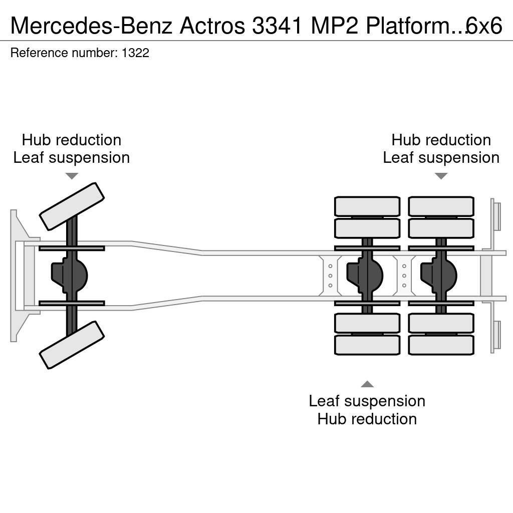 Mercedes-Benz Actros 3341 MP2 Platform Twistlocks for 20ft Conta Flatbed/Dropside trucks