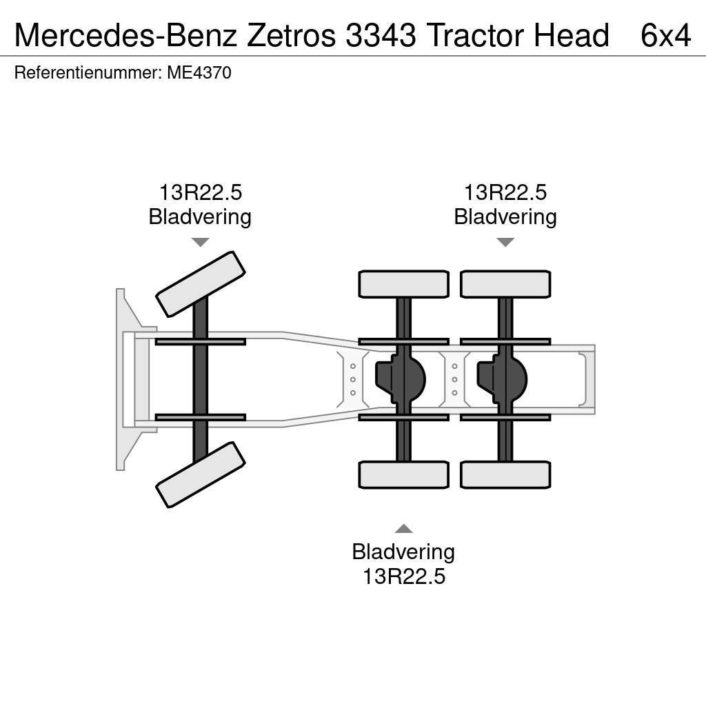 Mercedes-Benz Zetros 3343 Tractor Head Truck Tractor Units