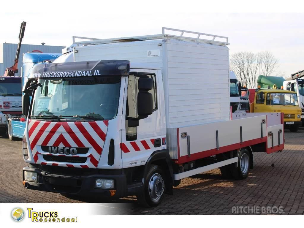 Iveco Eurocargo 75e18 + EURO 5 eev + manual + BE apk 07- Van Body Trucks