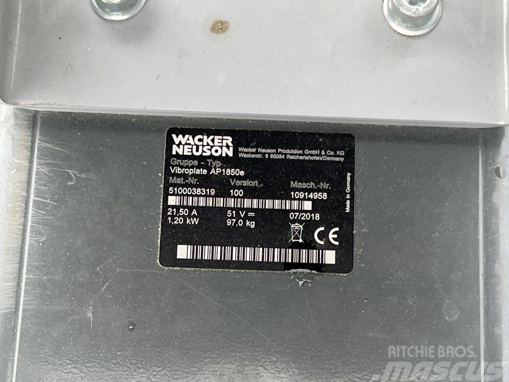 Wacker Neuson AP1850e Vibrator compactors