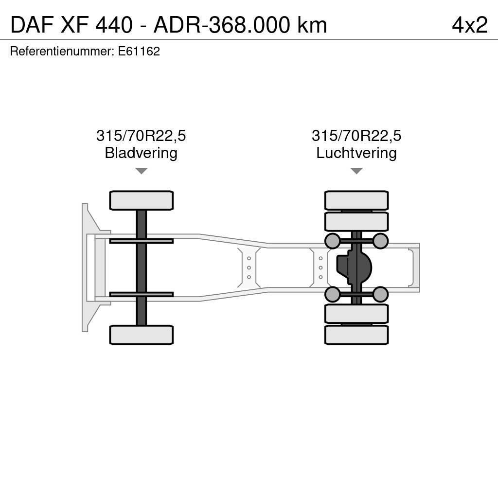 DAF XF 440 - ADR-368.000 km Truck Tractor Units