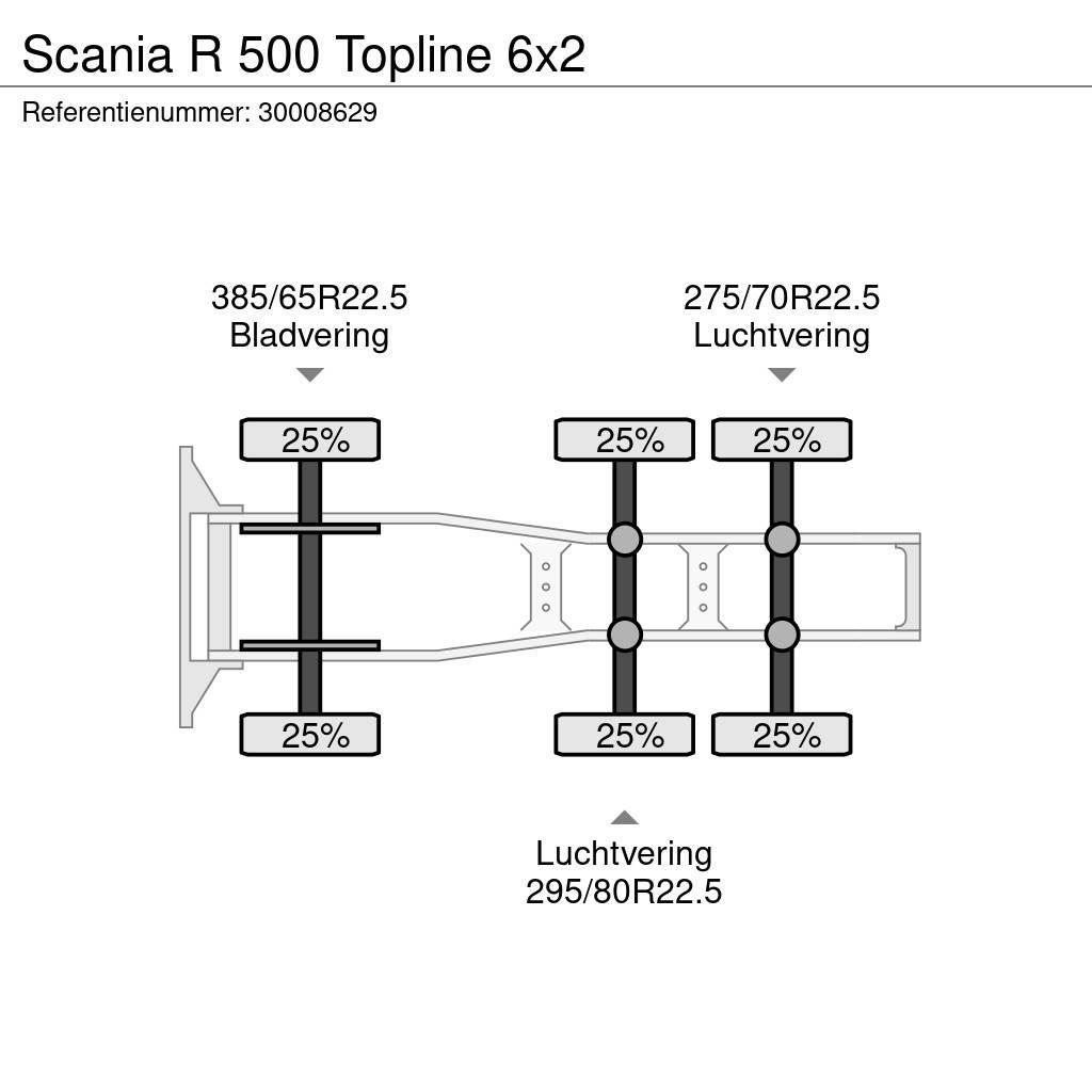 Scania R 500 Topline 6x2 Truck Tractor Units