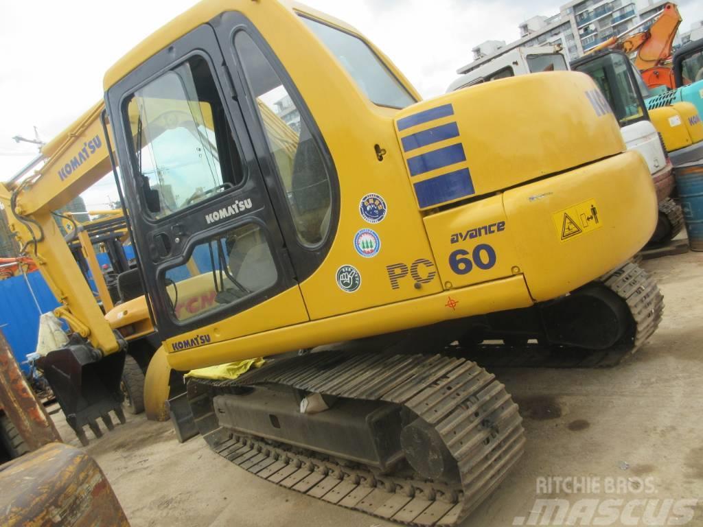 Komatsu PC60 Mini excavators < 7t