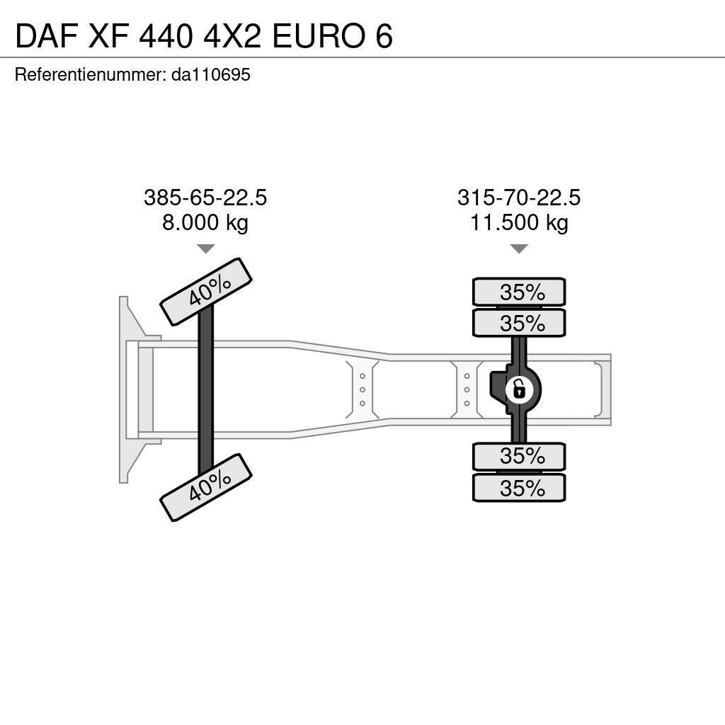 DAF XF 440 4X2 EURO 6 Truck Tractor Units