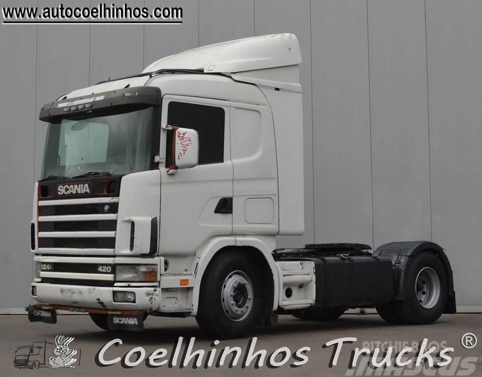 Scania 124L 420  Retarder Truck Tractor Units