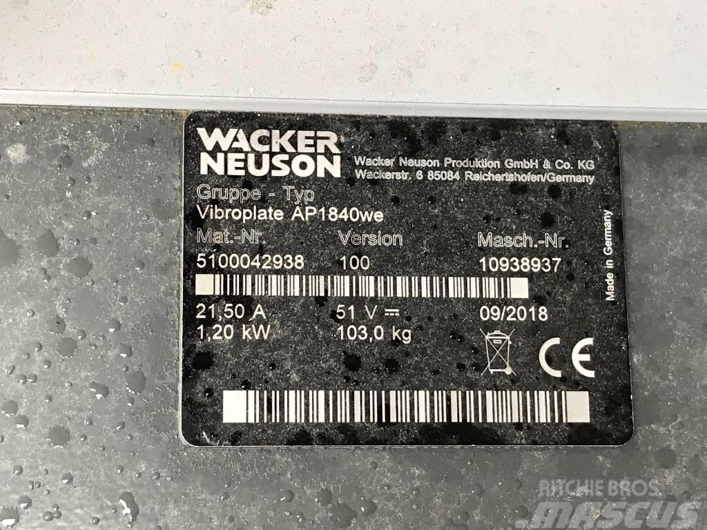Wacker Neuson AP1840we Vibrator compactors