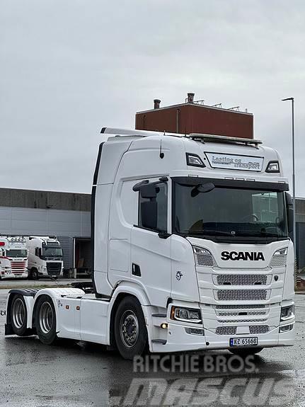 Scania R580 6X2 Hydraulikk Lav km Truck Tractor Units