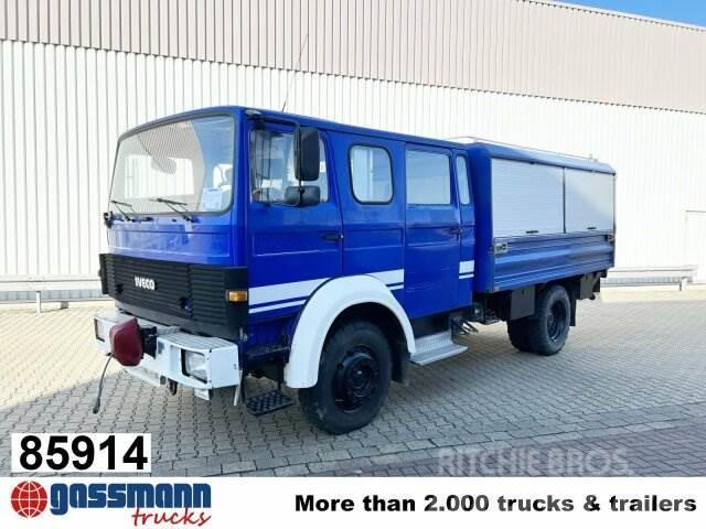 Iveco 120-23 AW 4x4 Doka, V8-Motor, Gerätewagen, Flatbed/Dropside trucks