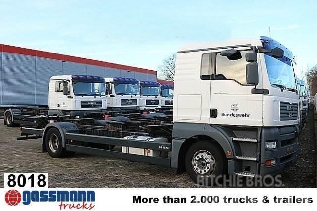 MAN TGA 18.350 4x2 LL, Fahrschulausstattung Containerframe/Skiploader trucks