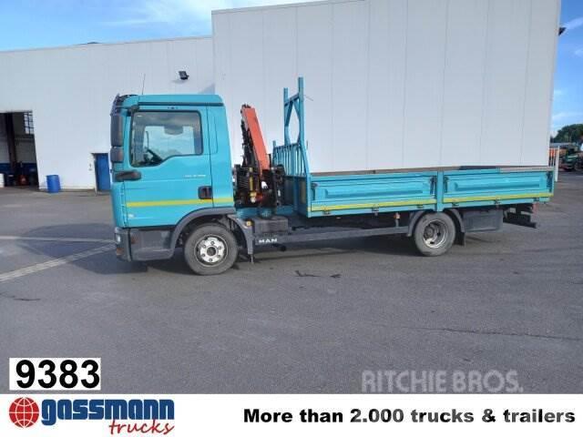 MAN TGL 8.150 4x2 BL mit Kran Palfinger PK 3200A Flatbed/Dropside trucks
