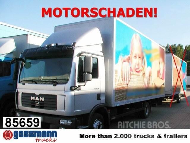 MAN TGL 8.210 4X2 BL mit LBW MBB, MOTORSCHADEN! Van Body Trucks