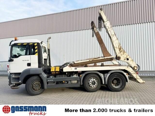 MAN TGS 26.400 6x2/4 BL mit Vorlauflenk-/liftachse, Demountable trucks