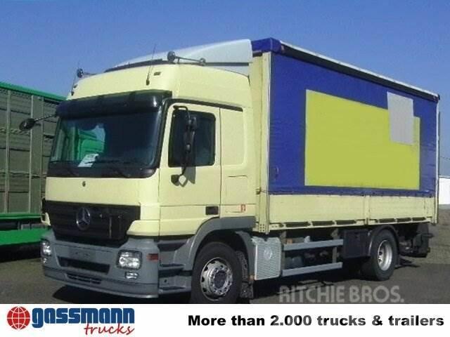 Mercedes-Benz Actros 1846L 4x2, MBB LBW 2,5 to. Standheizung Flatbed/Dropside trucks