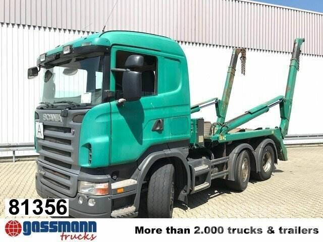 Scania R420 6x2/4 Vorlauflenk-/Liftachse Demountable trucks