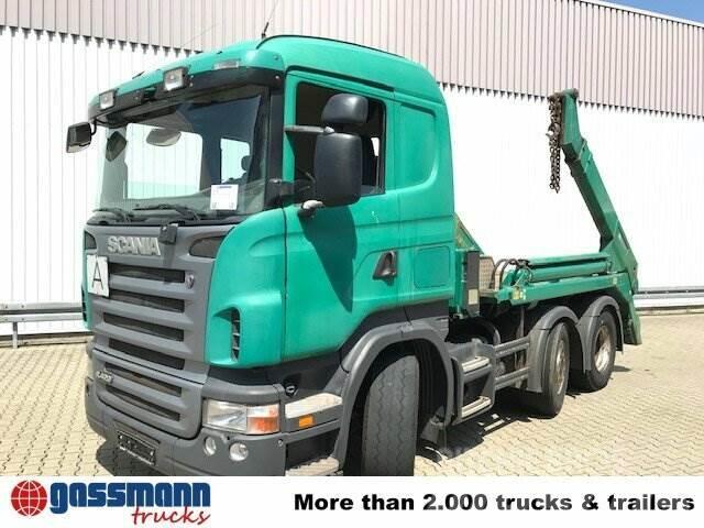 Scania R420 6x2/4 Vorlauflenk-/Liftachse Demountable trucks