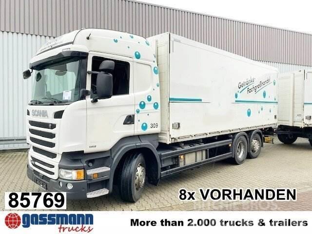 Scania R450 LB 6x2-4 Getränkekoffer, Retarder, Van Body Trucks