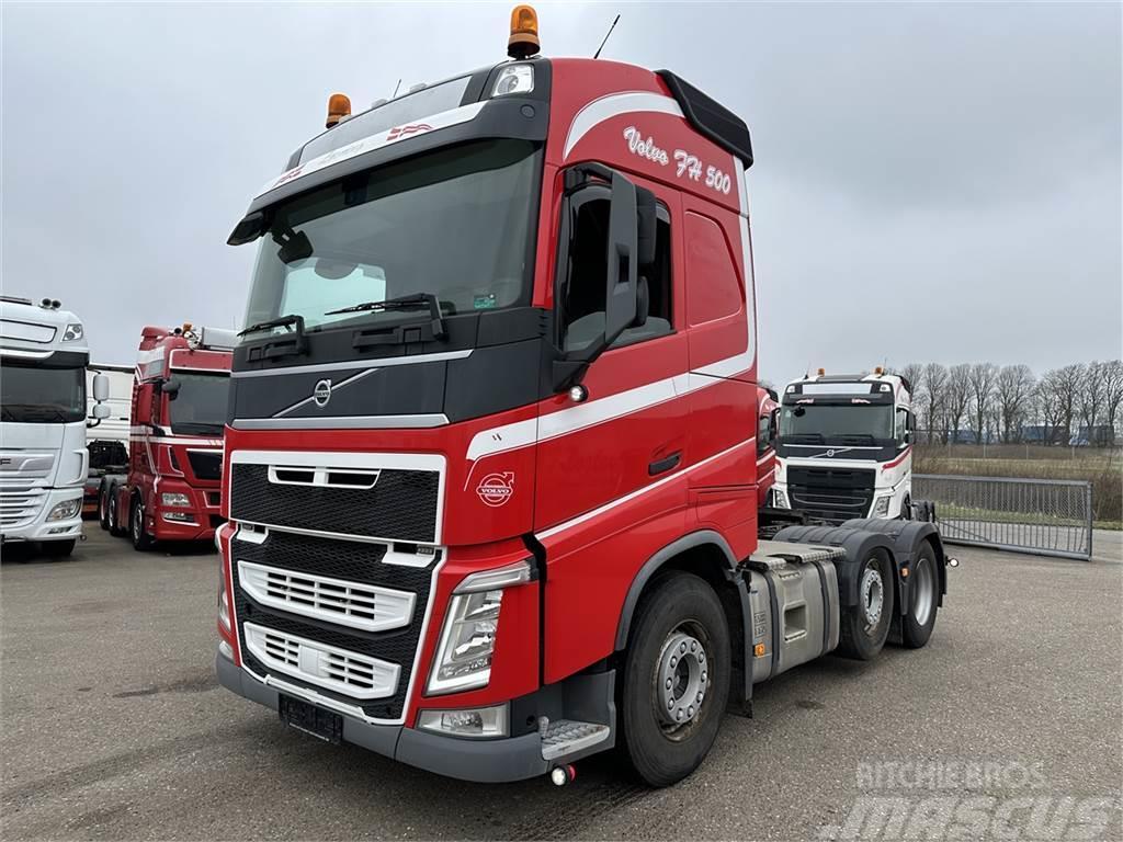 Volvo FH 500 6x2 Pusher euro-6 Truck Tractor Units