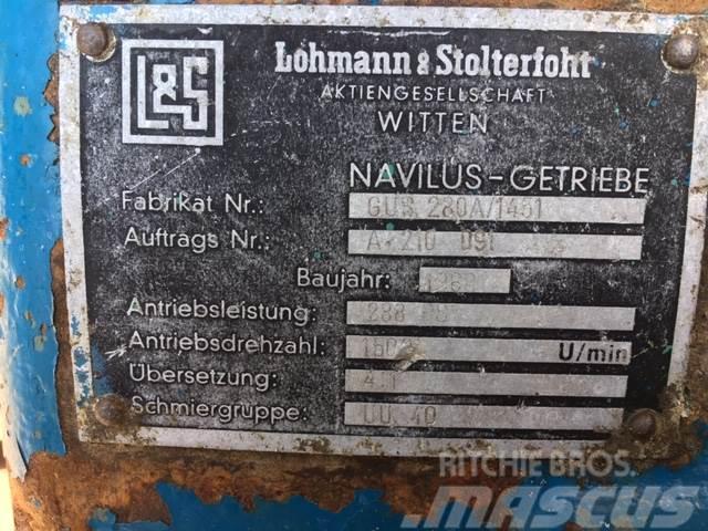  Lohmann & Stolterfoht gear type GUS 280A/1451 Gearboxes