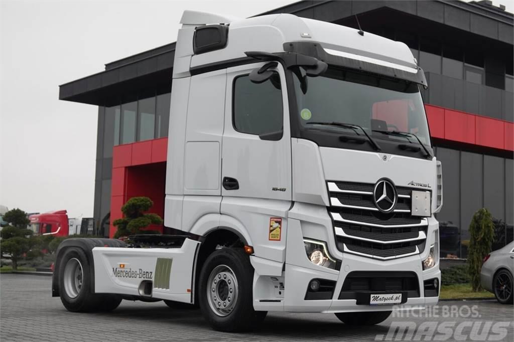 Mercedes-Benz ACTROS  L 1848 / BIG  SPACE / COMPLETE OBSŁUGOWO N Truck Tractor Units