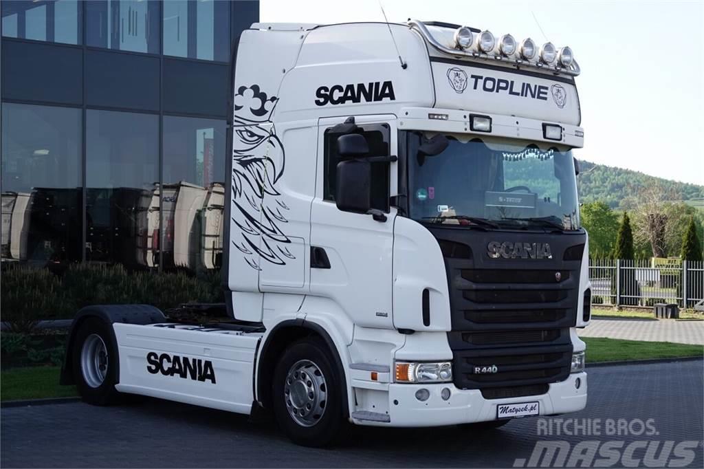 Scania R 440 PDE AdBLUE / RETARDER / TOPLINE / EURO 6 Truck Tractor Units
