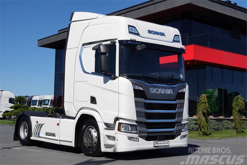 Scania R 450 / RETARDER / I-PARK COOL / EURO 6 / NAVI / Truck Tractor Units