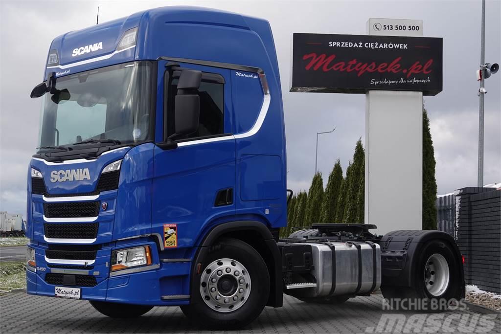 Scania R 450 / RETARDER / LEDY / I-PARK COOL / HYDRAULIKA Truck Tractor Units