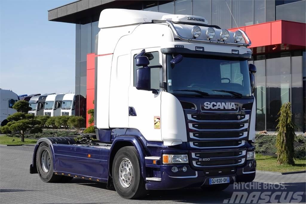Scania R 450 / RETARDER / I-PARK COOL / EURO 6 / SPROWADZ Truck Tractor Units
