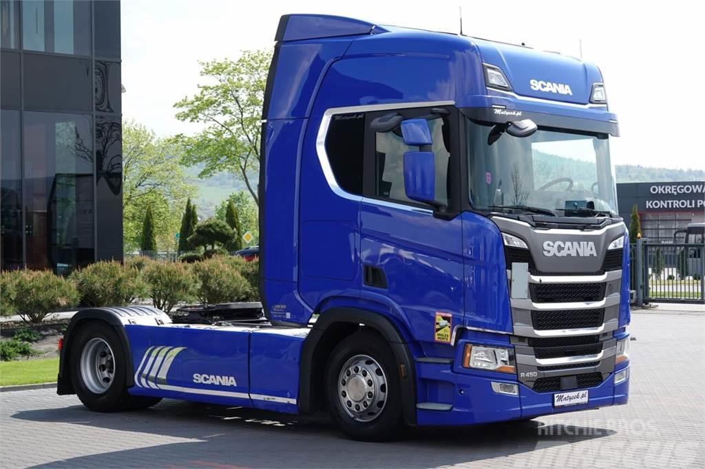 Scania R 450 / RETARDER / NOWY MODEL / 2018 ROK Truck Tractor Units