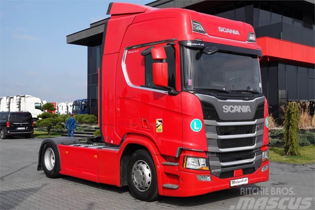 Scania R 500 / NOWY MODEL / RETARDER / NAVI / I-PARK COOL Truck Tractor Units