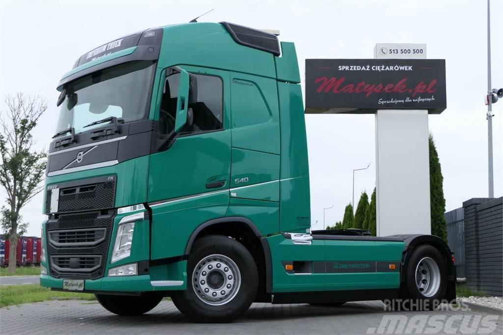 Volvo FH 540 / GLOBETROTTER / I-PARK COOL / EURO 6 / 201 Truck Tractor Units