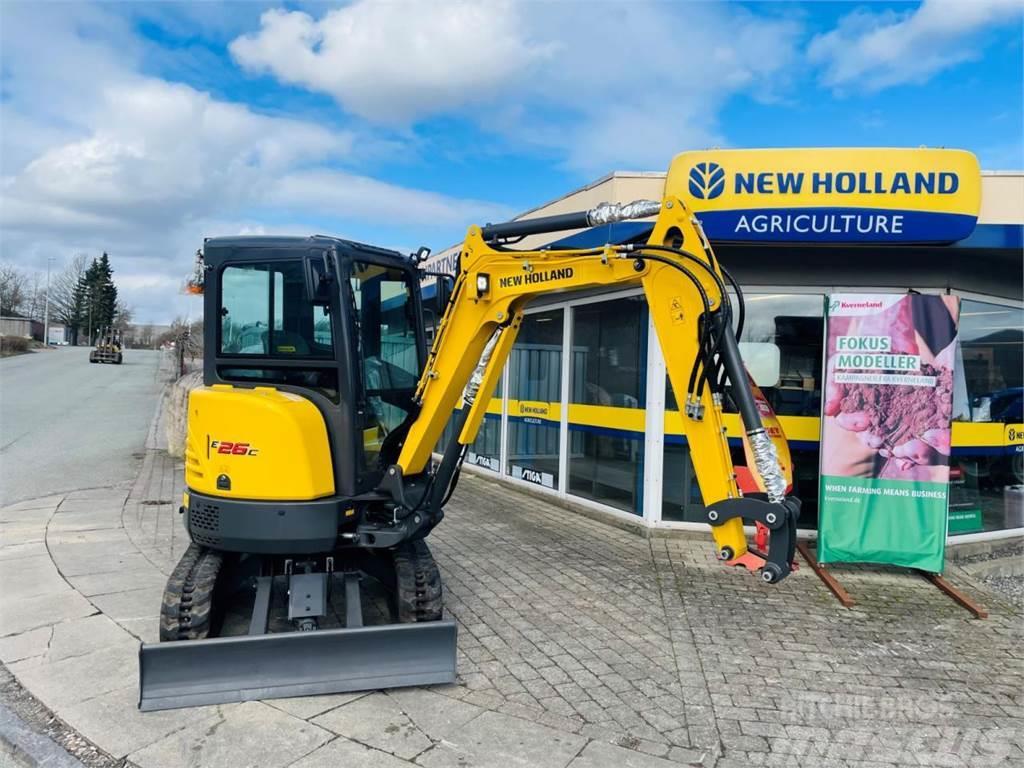 New Holland E26C Mini excavators < 7t