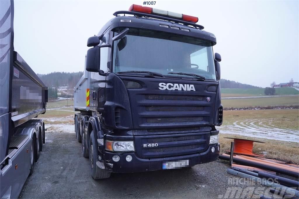 Scania R480 8x4 Van Body Trucks
